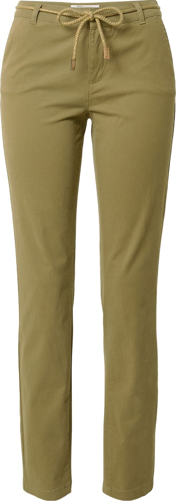 ONLY Chino kalhoty 'MAUDE MONACO' khaki