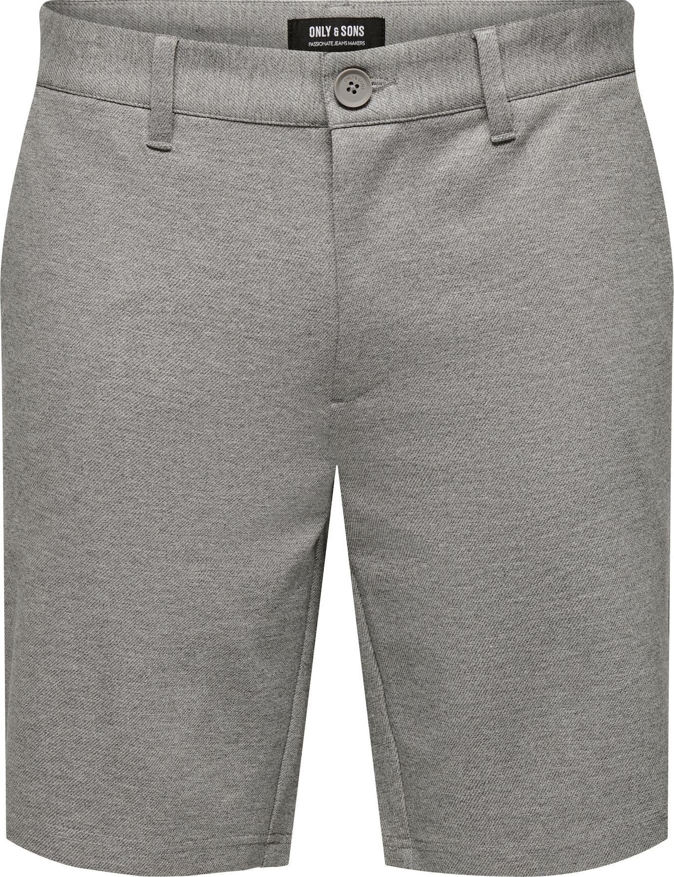 Only & Sons Chino kalhoty 'MARK' šedá