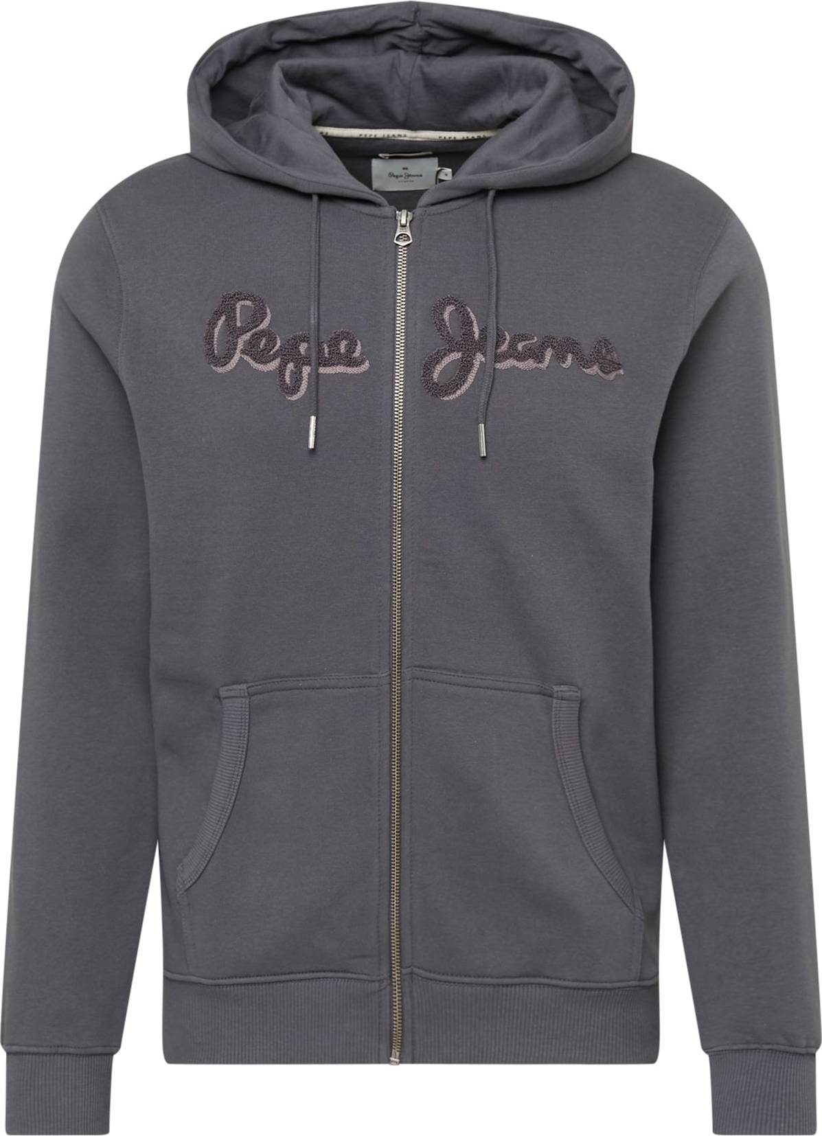 Pepe Jeans Mikina 'RYAN' antracitová / bílá