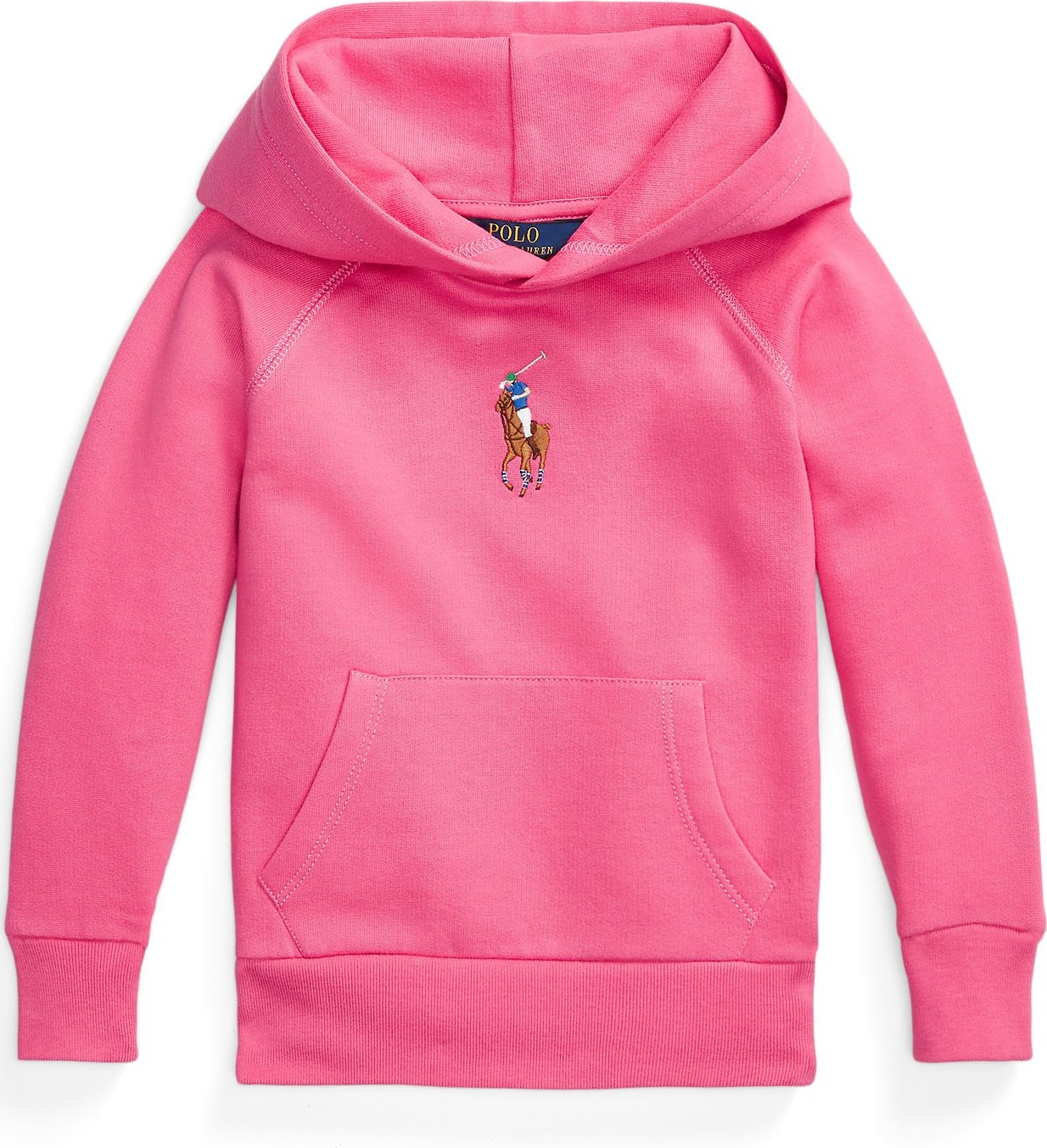 Polo Ralph Lauren Mikina nebeská modř / světle hnědá / světle růžová / bílá