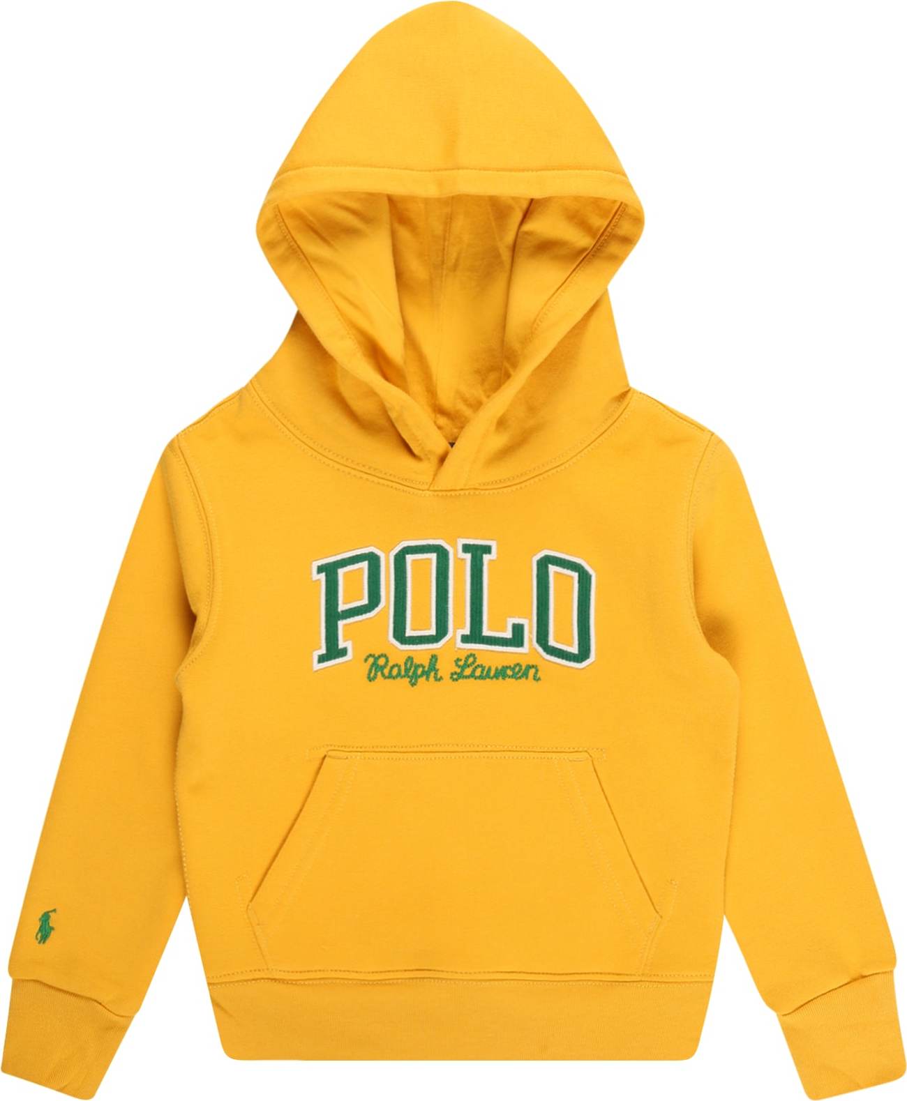 Polo Ralph Lauren Mikina žlutá / zelená / bílá