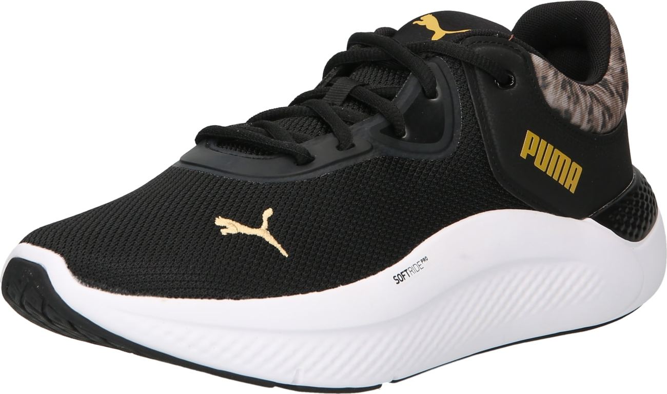 PUMA Sportovní boty 'Safari' zlatá / černá