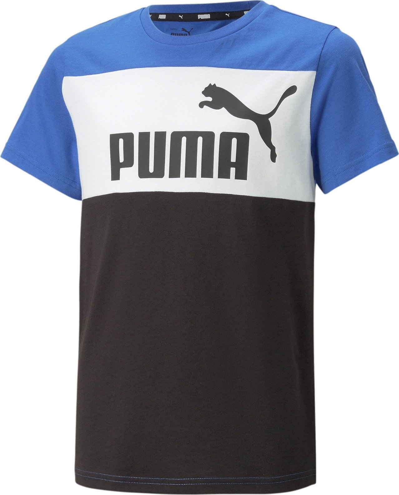 PUMA Tričko královská modrá / černá / offwhite