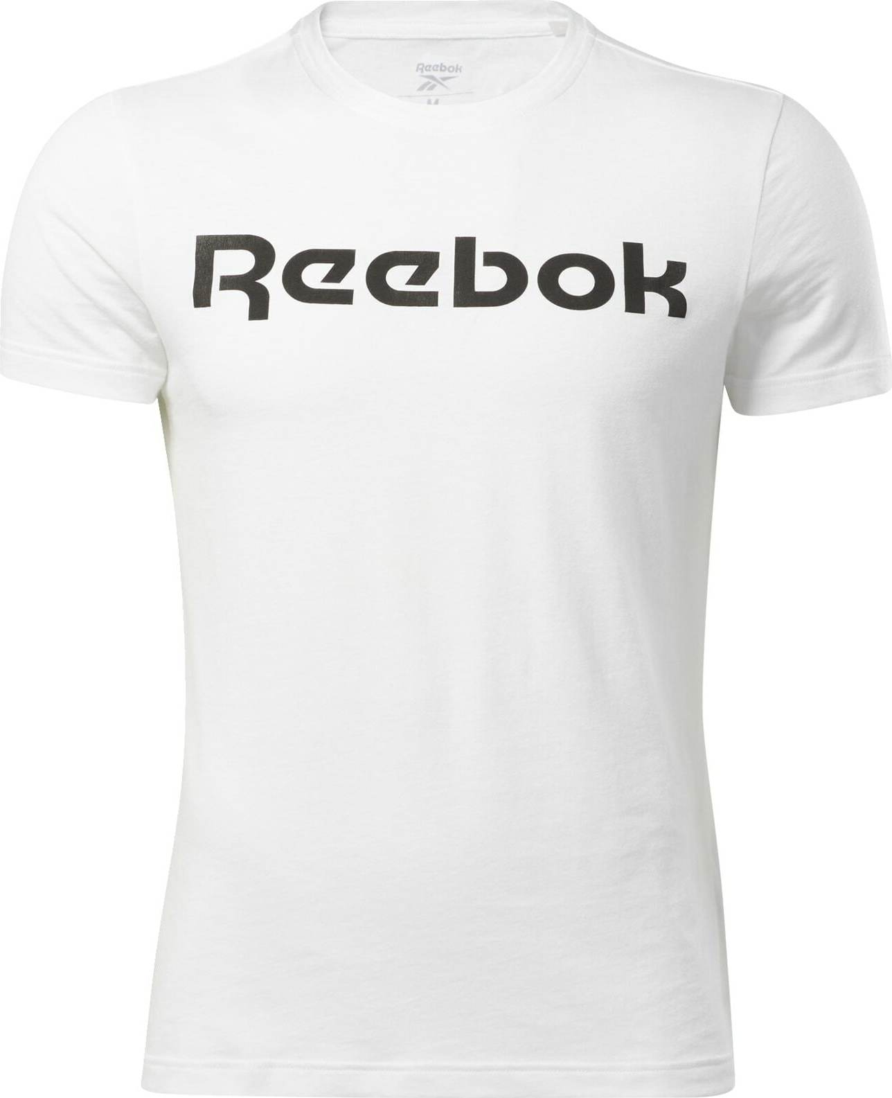 Reebok Sport Funkční tričko černá / bílá