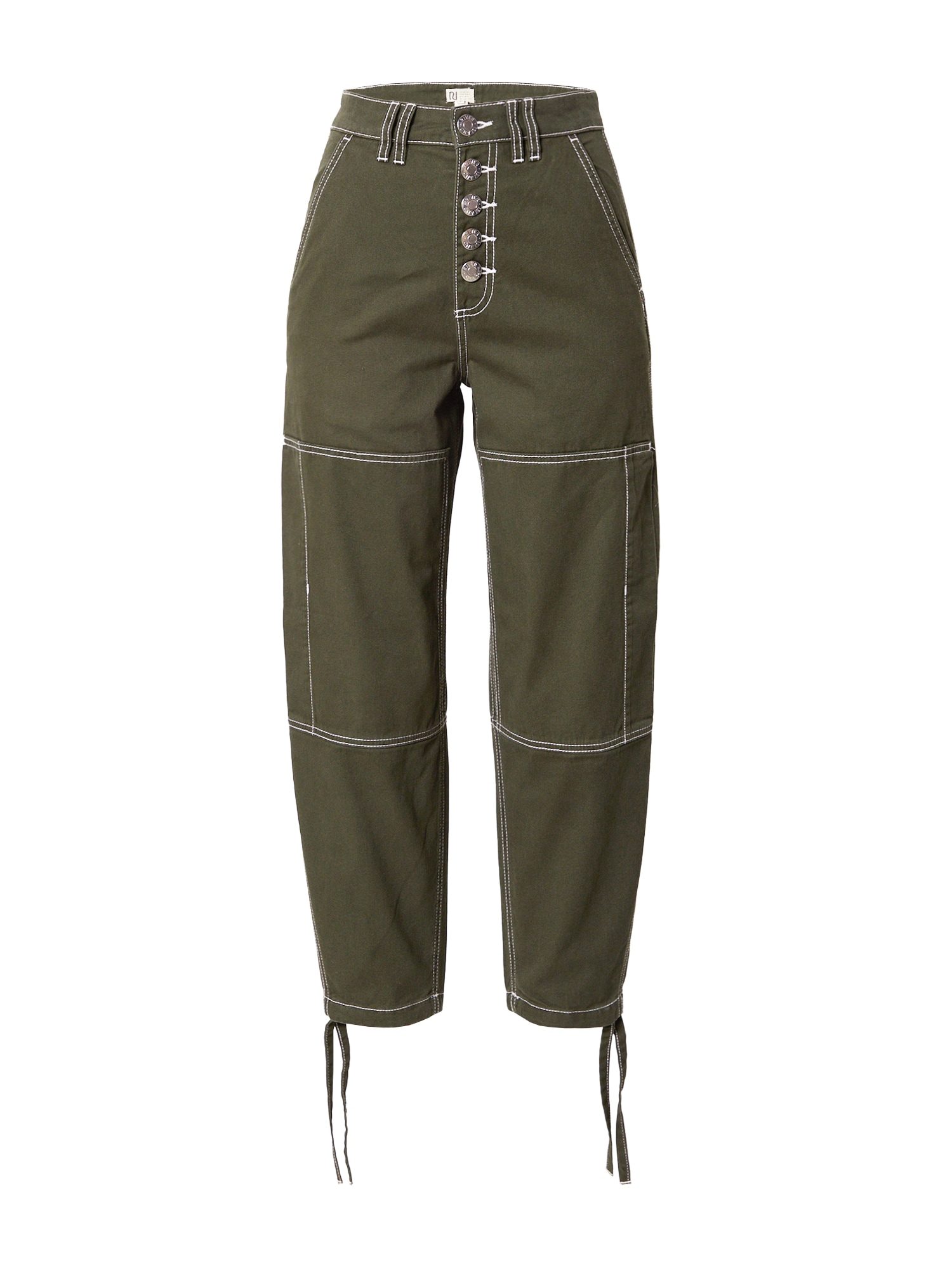 River Island Kalhoty khaki