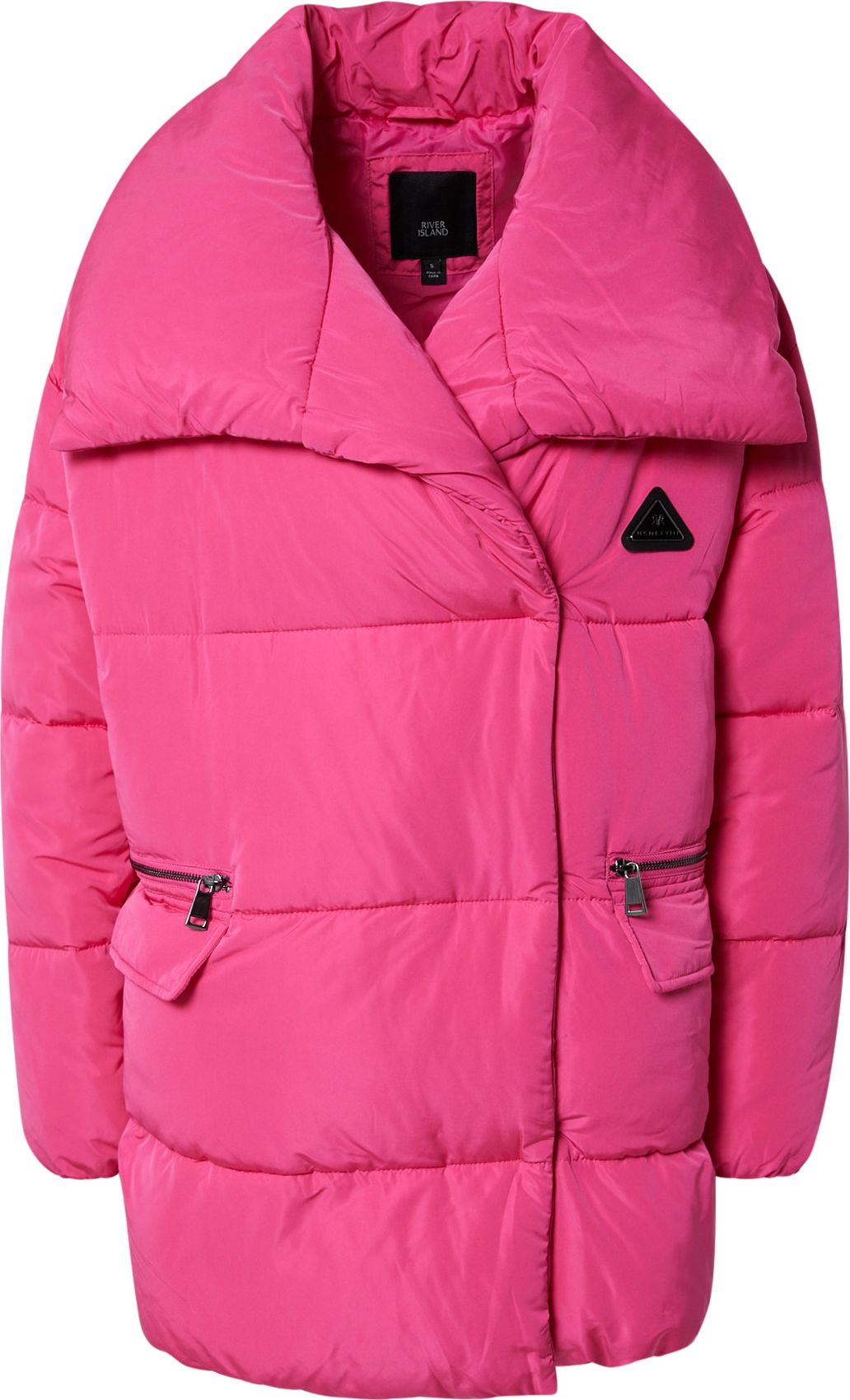 River Island Zimní bunda pink