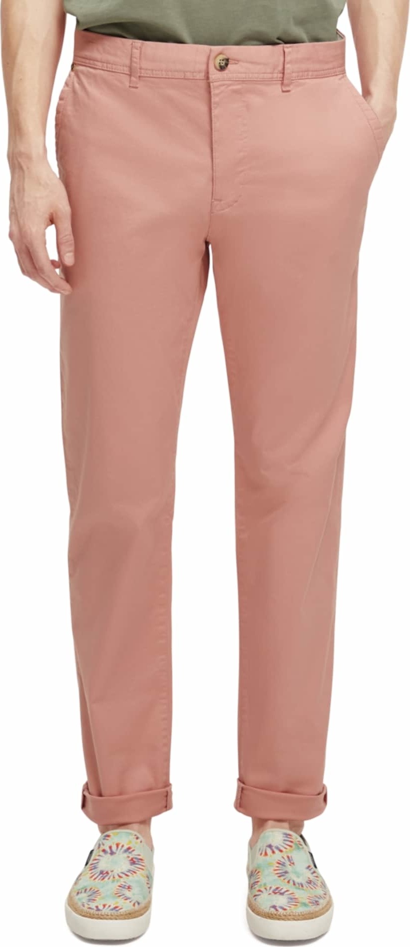 SCOTCH & SODA Chino kalhoty 'STUART' pink