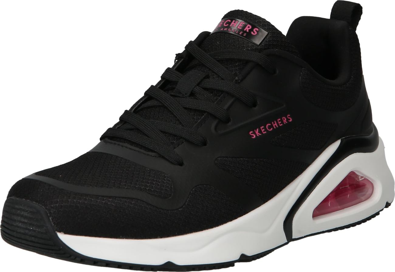 SKECHERS Tenisky pink / černá