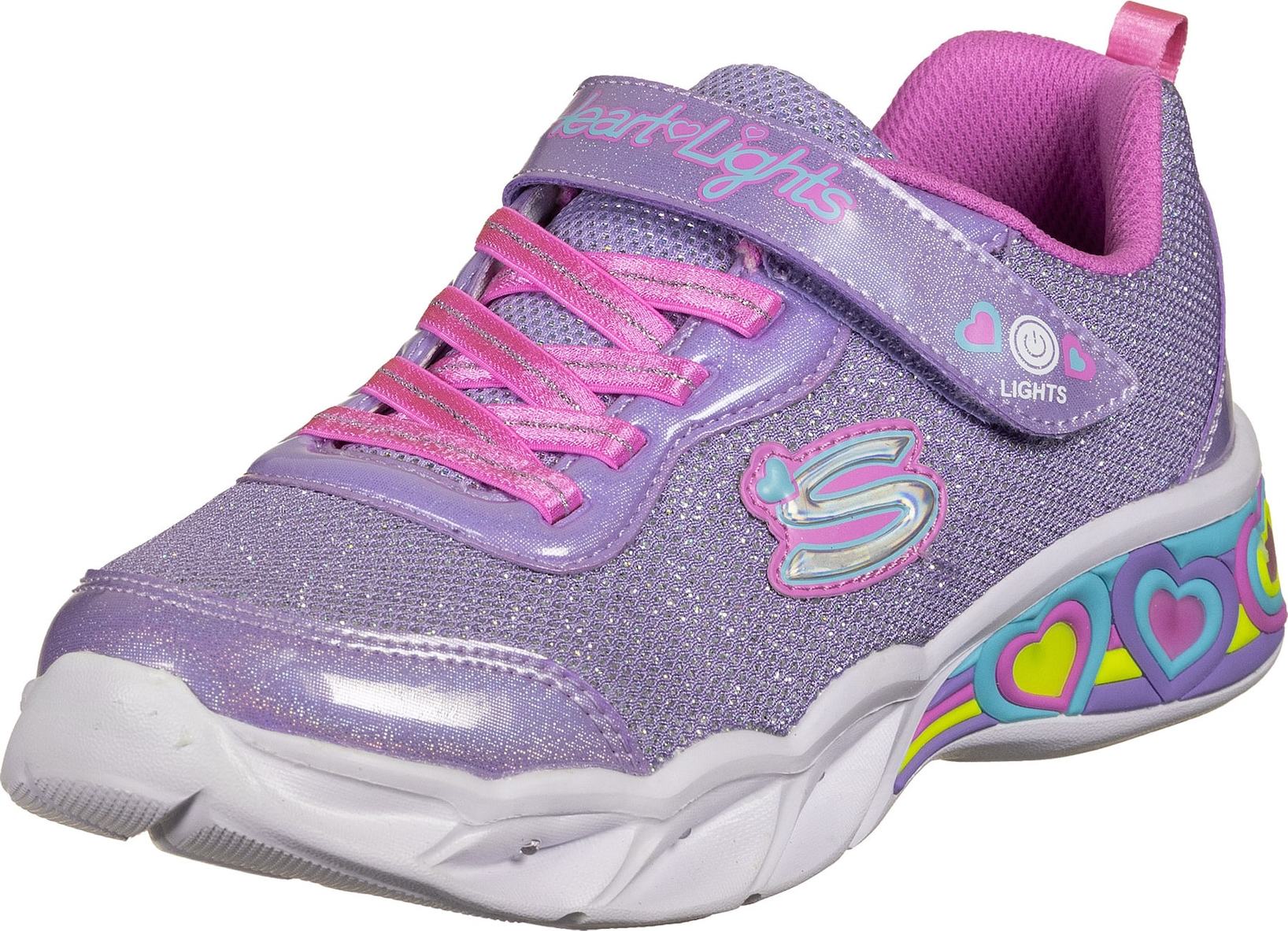 SKECHERS Tenisky světle fialová / pink