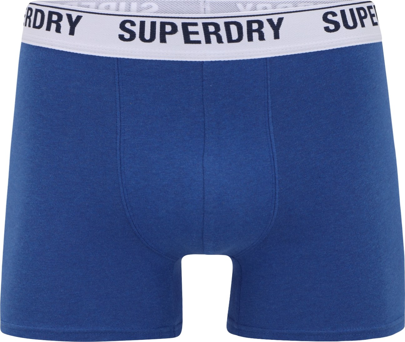 Superdry Boxerky modrá / noční modrá / bílá