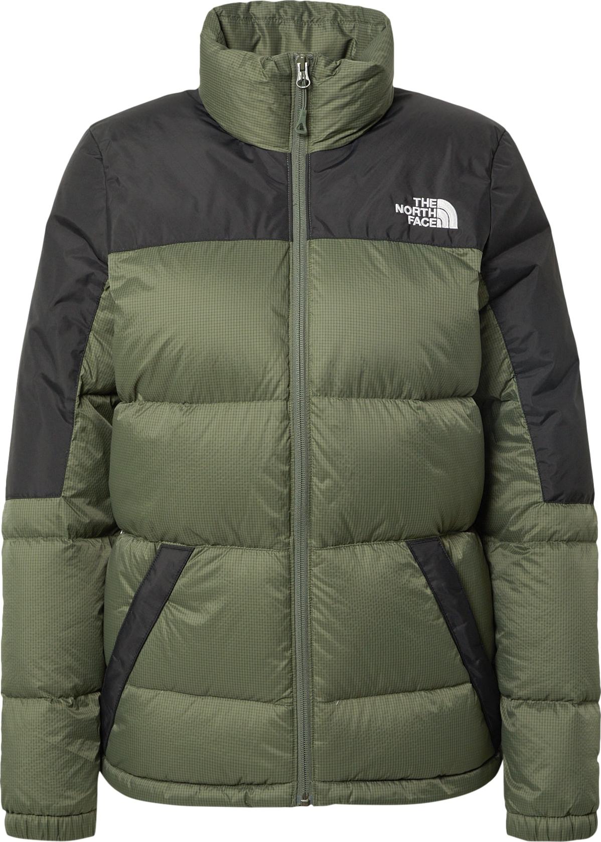 THE NORTH FACE Sportovní bunda 'Diablo' tmavě zelená / černá