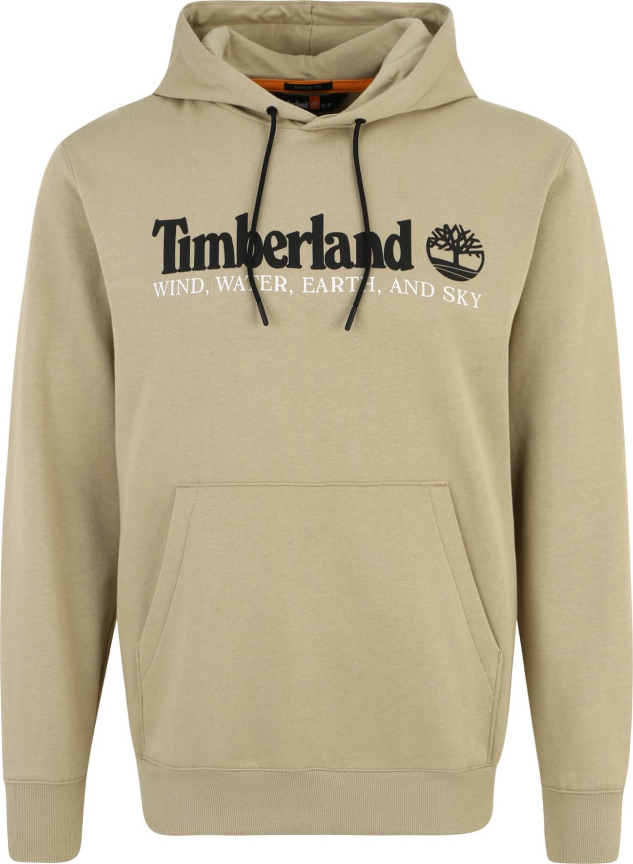 TIMBERLAND Mikina nažloutlá / černá / bílá