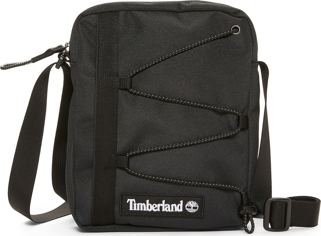 TIMBERLAND Taška přes rameno černá / bílá