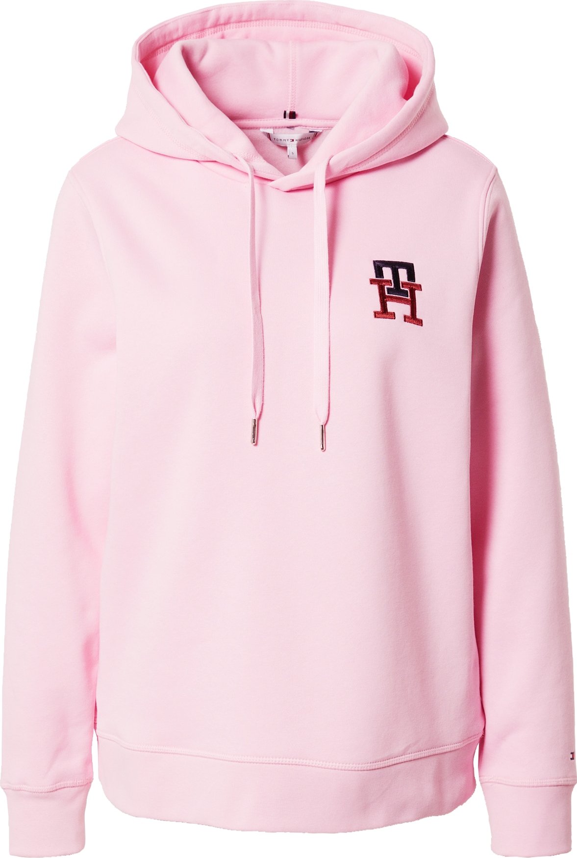 TOMMY HILFIGER Mikina modrá / růžová / červená