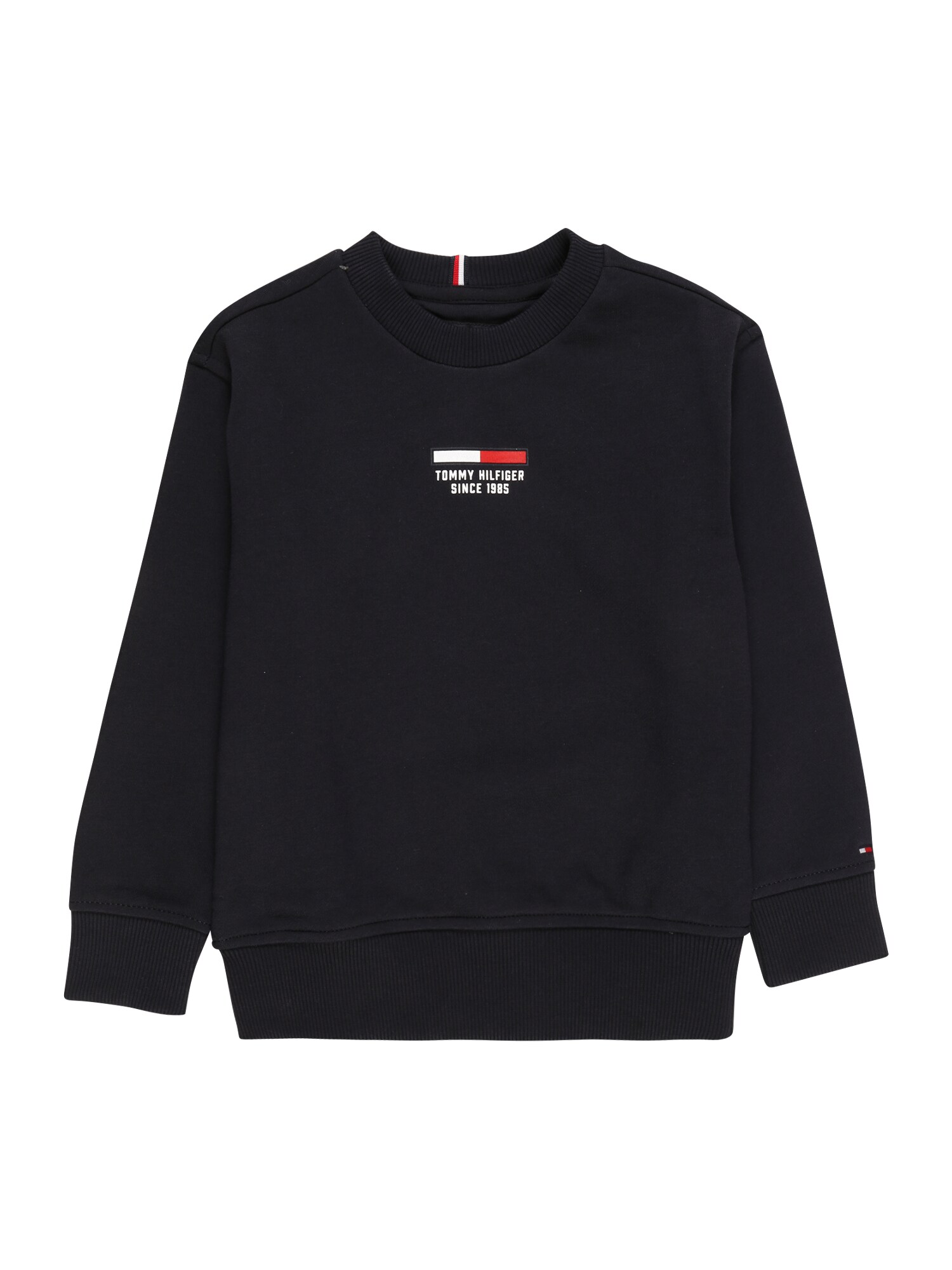 TOMMY HILFIGER Mikina noční modrá / červená / bílá