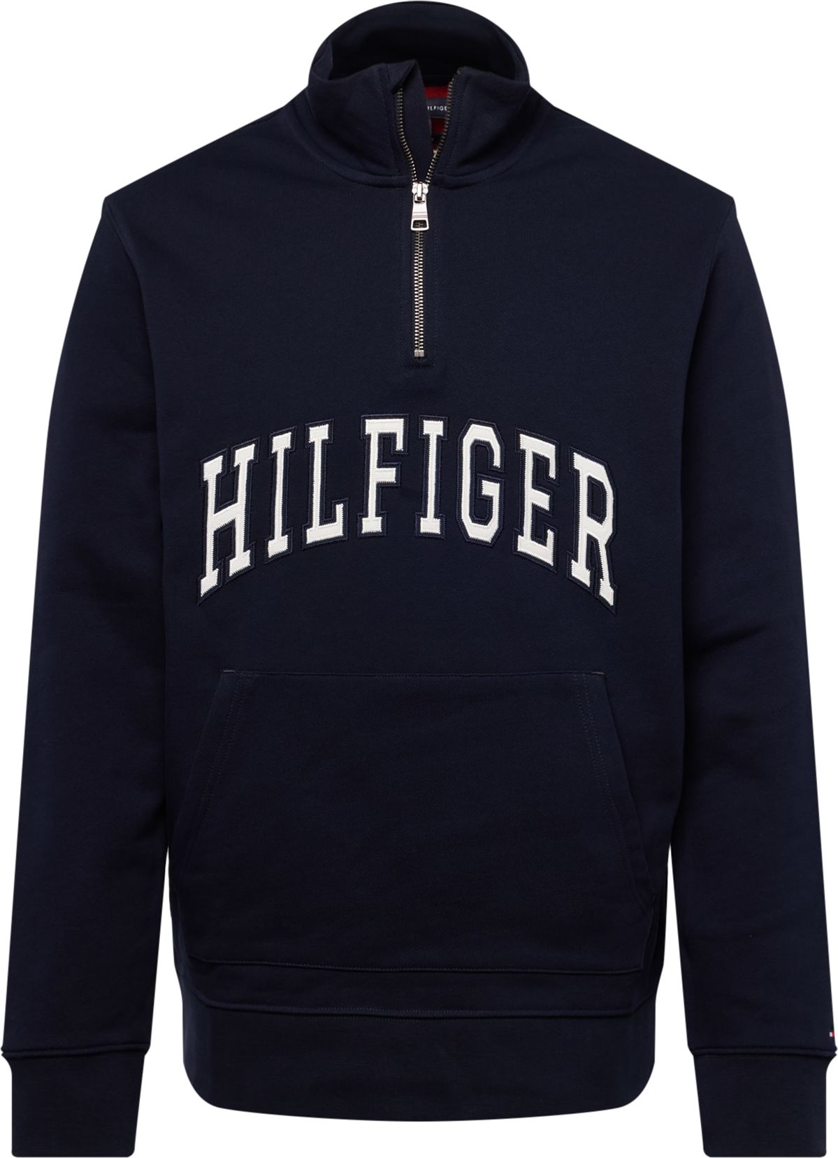 TOMMY HILFIGER Mikina noční modrá / bílá