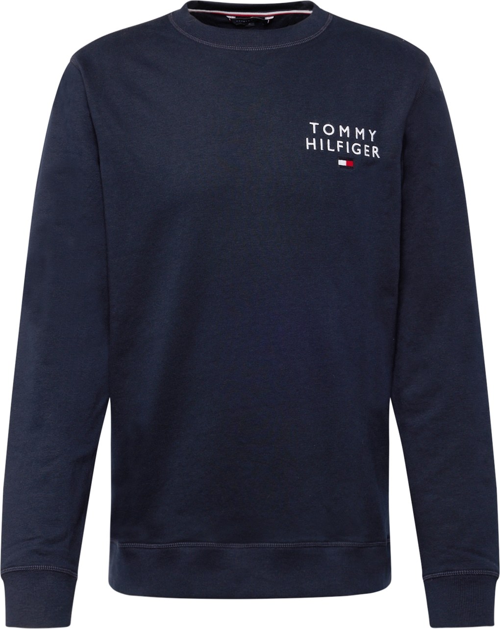 TOMMY HILFIGER Mikina tmavě modrá / červená / bílá