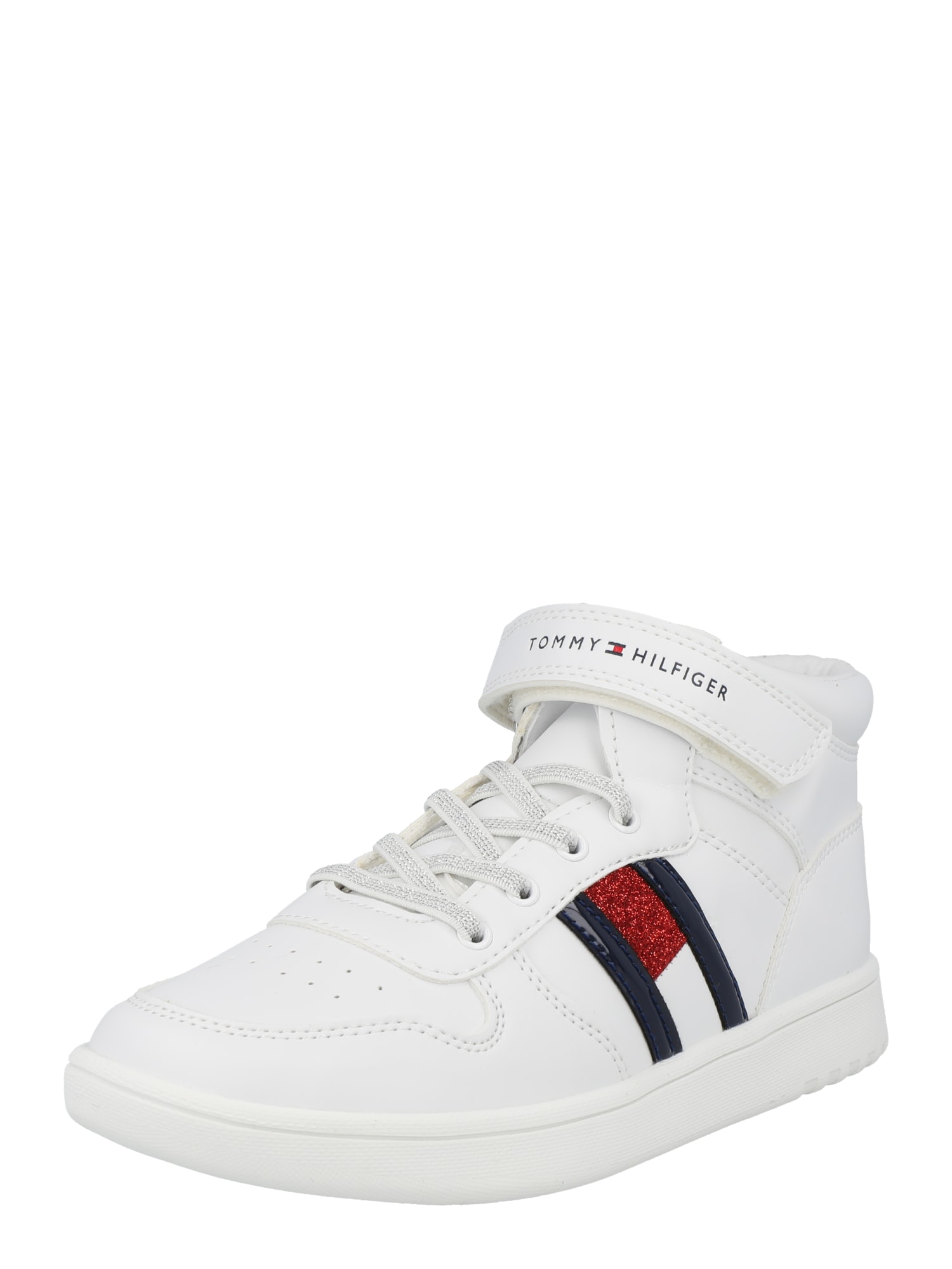 TOMMY HILFIGER Tenisky námořnická modř / červená / bílá