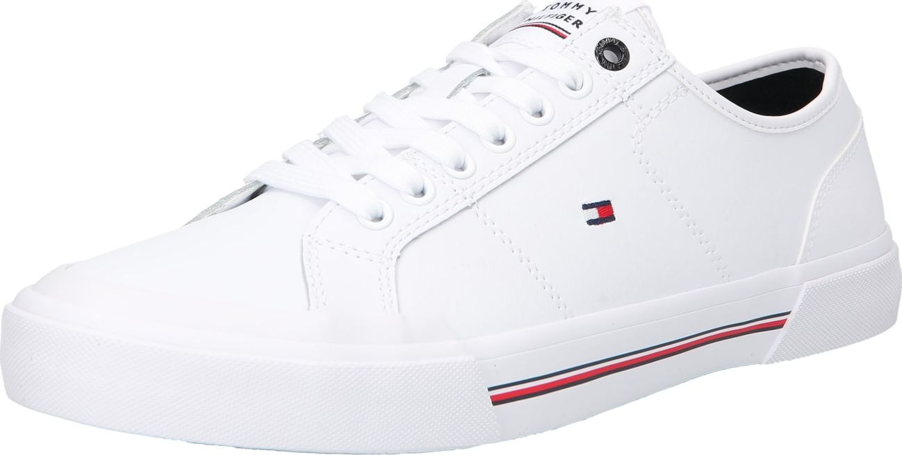 TOMMY HILFIGER Tenisky námořnická modř / červená / bílá