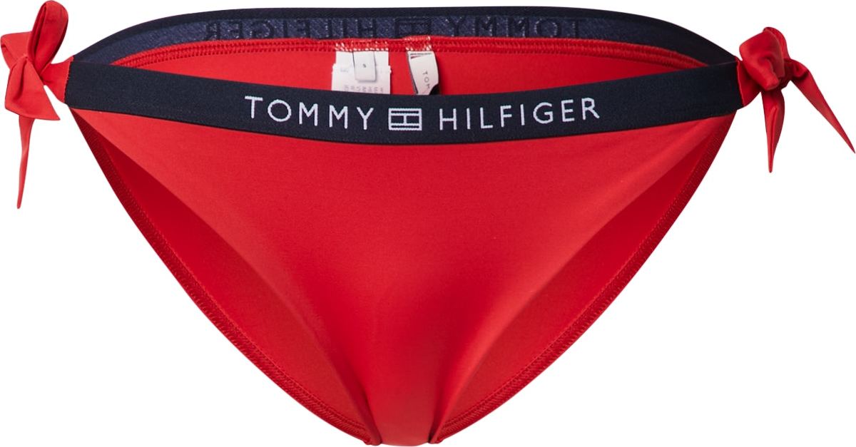 Tommy Hilfiger Underwear Spodní díl plavek noční modrá / červená / bílá