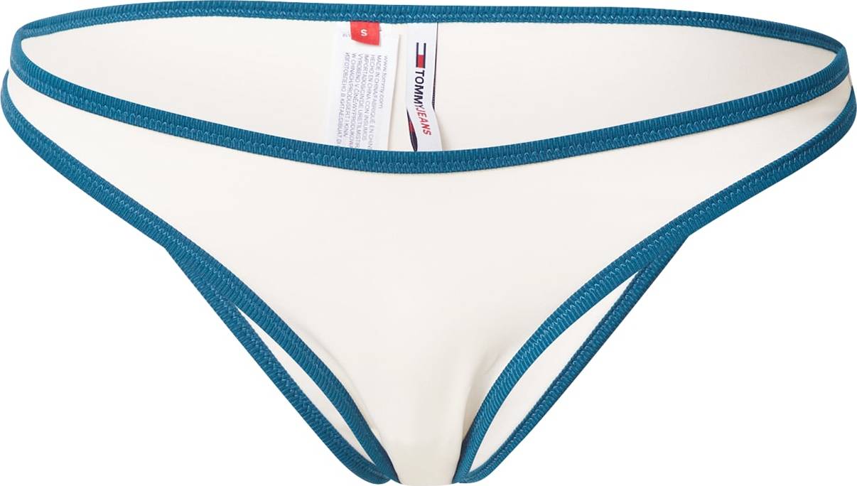 Tommy Hilfiger Underwear Spodní díl plavek petrolejová / bílá