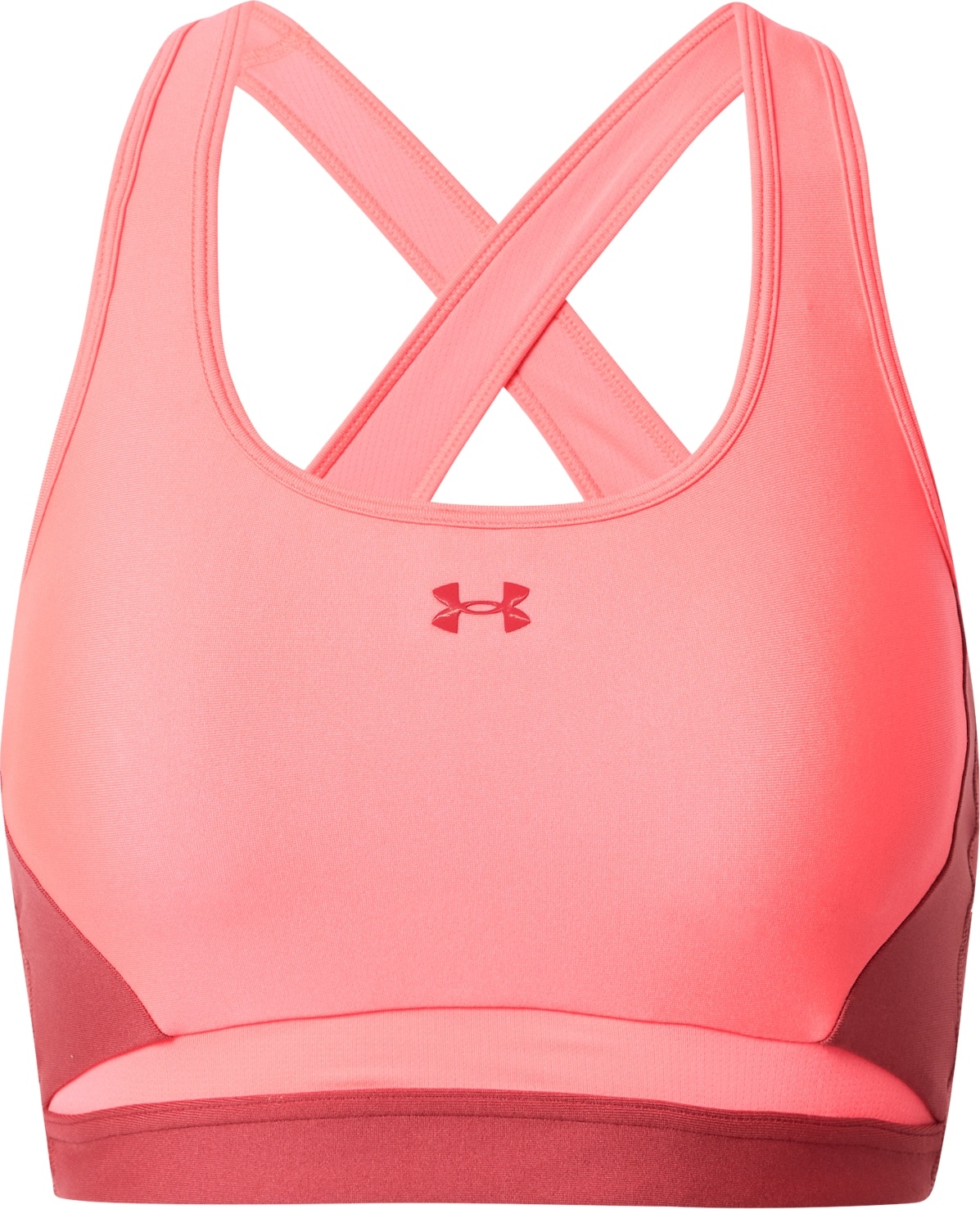 UNDER ARMOUR Sportovní podprsenka 'Armour Mid' pink