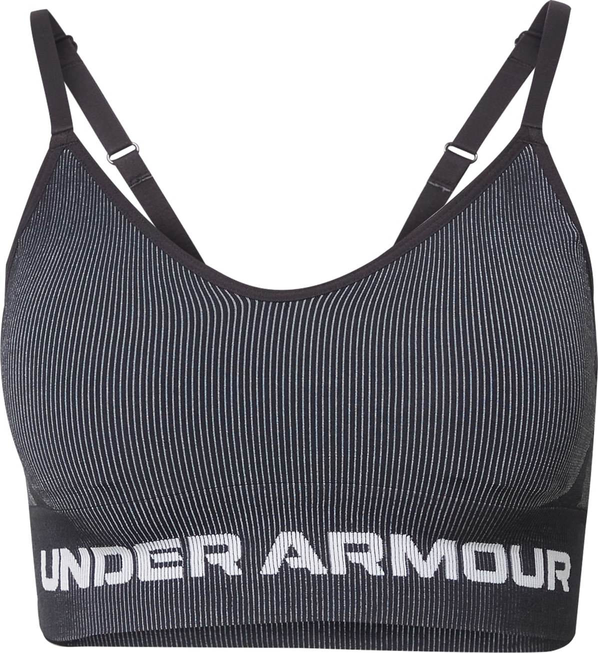 UNDER ARMOUR Sportovní podprsenka černá / offwhite