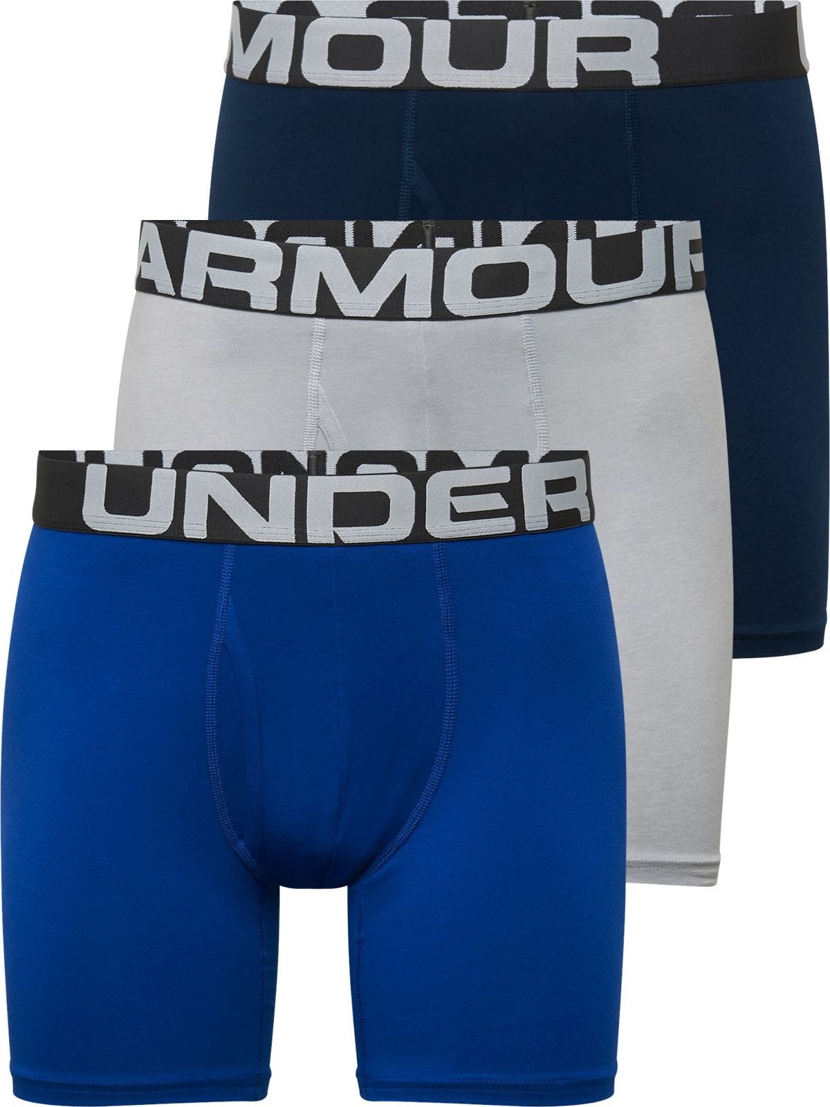 UNDER ARMOUR Sportovní spodní prádlo modrá / noční modrá / šedá