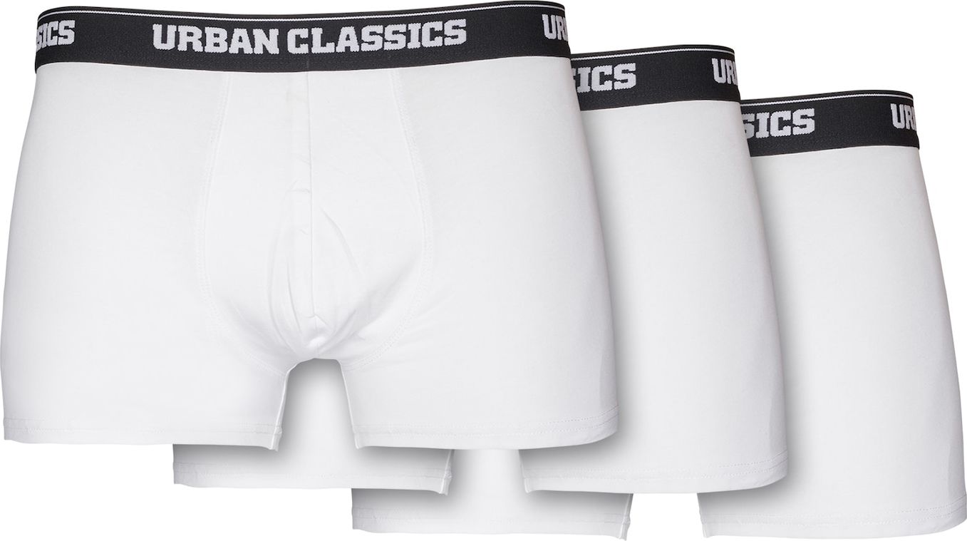 Urban Classics Boxerky černá / bílá