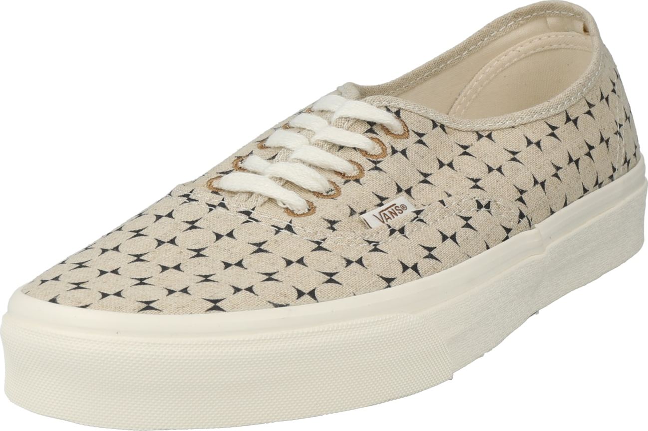 VANS Tenisky 'Authentic' béžová / černá / bílá