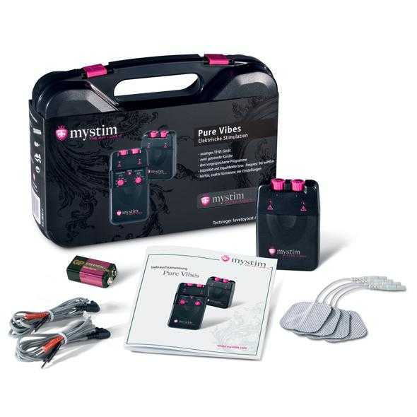 Mystim Elektro sex - Pure Vibes E-Stim analogová jednotka Mystim