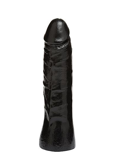 Doc Johnson připínací dildo pro systém Vac-U-Lock CodeBlack Thin Dong 18 cm Doc Johnson