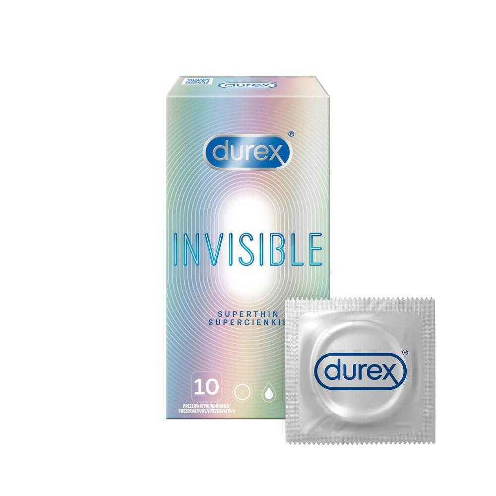 Durex Invisible kondomy 10 ks Durex