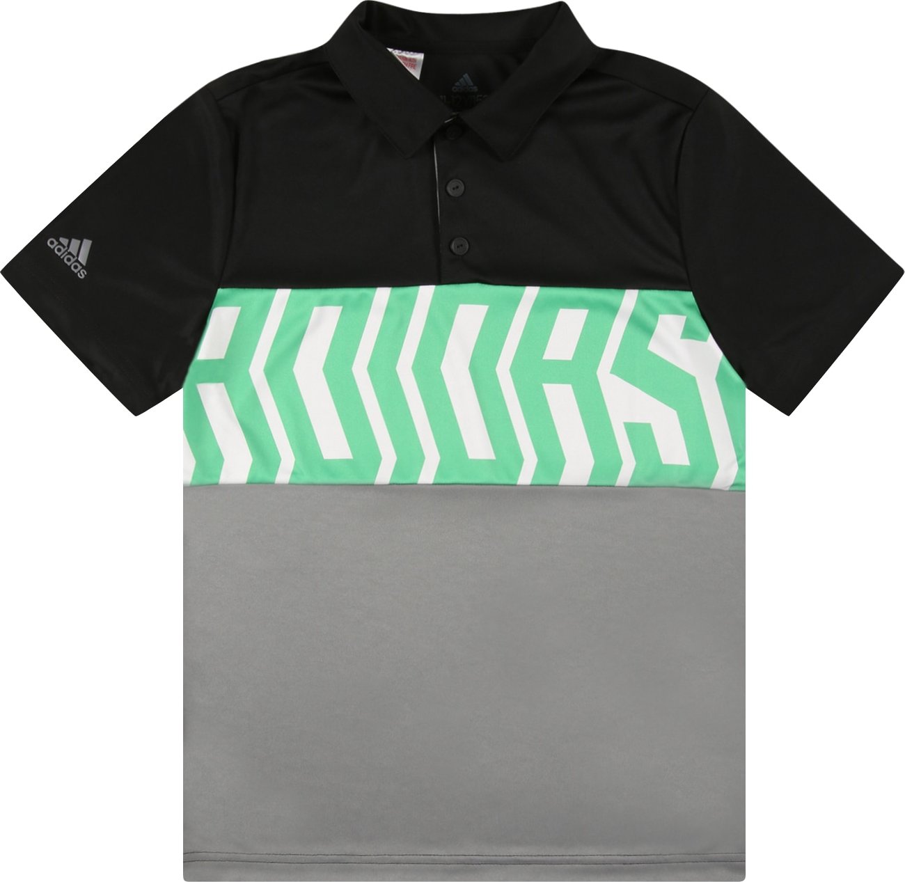 ADIDAS GOLF Funkční tričko šedá / mátová / černá / bílá