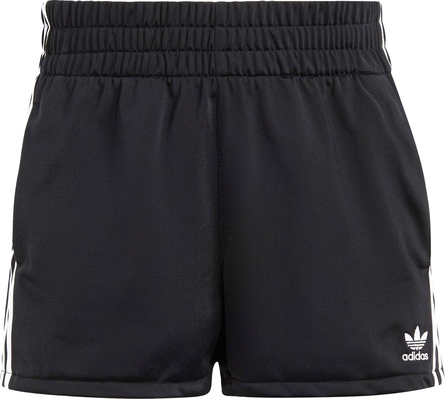 ADIDAS ORIGINALS Kalhoty černá / bílá