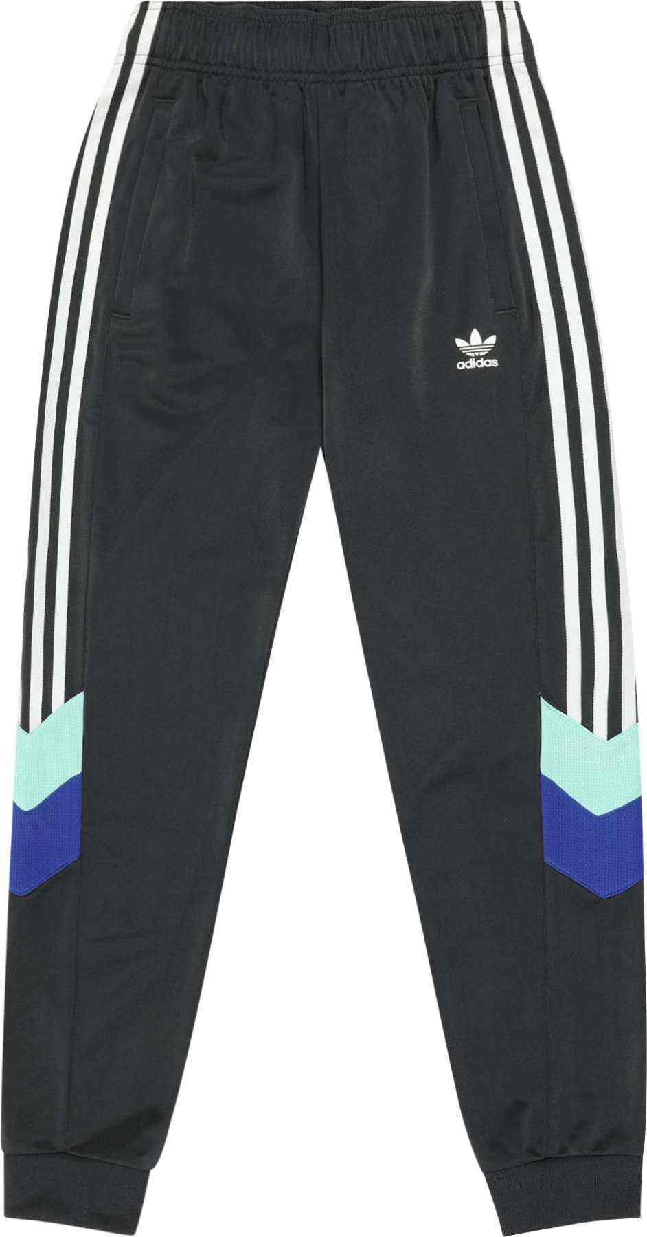 ADIDAS ORIGINALS Kalhoty modrá / světlemodrá / černá / bílá