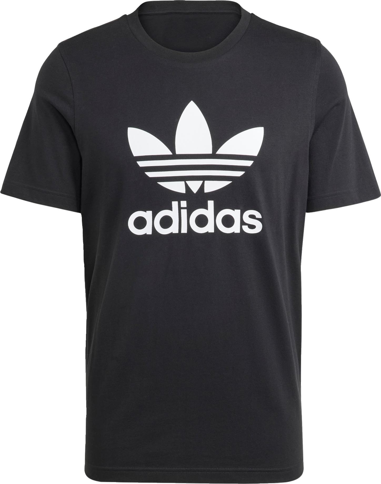 ADIDAS ORIGINALS Tričko černá / bílá