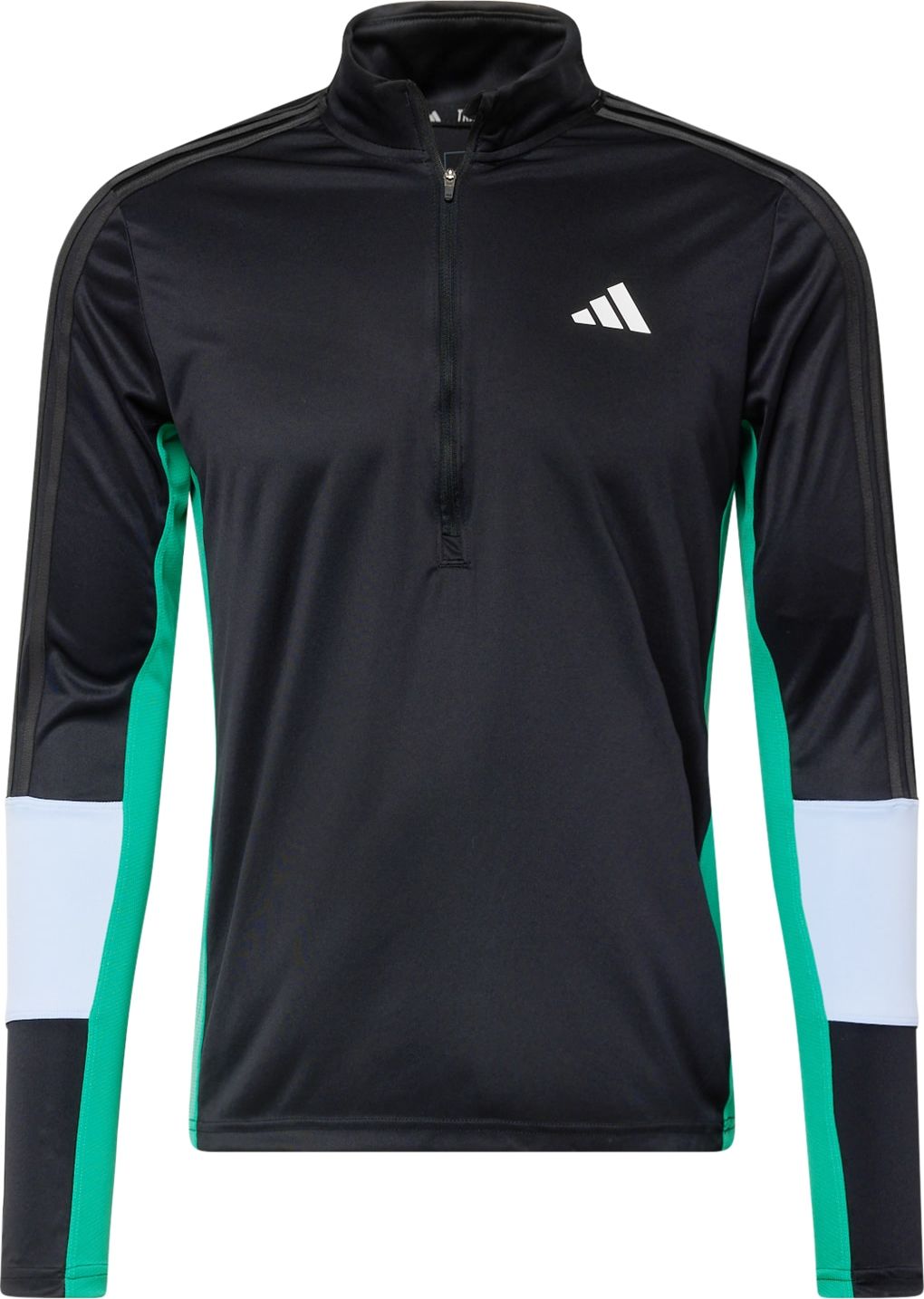 ADIDAS PERFORMANCE Funkční tričko nefritová / černá / bílá