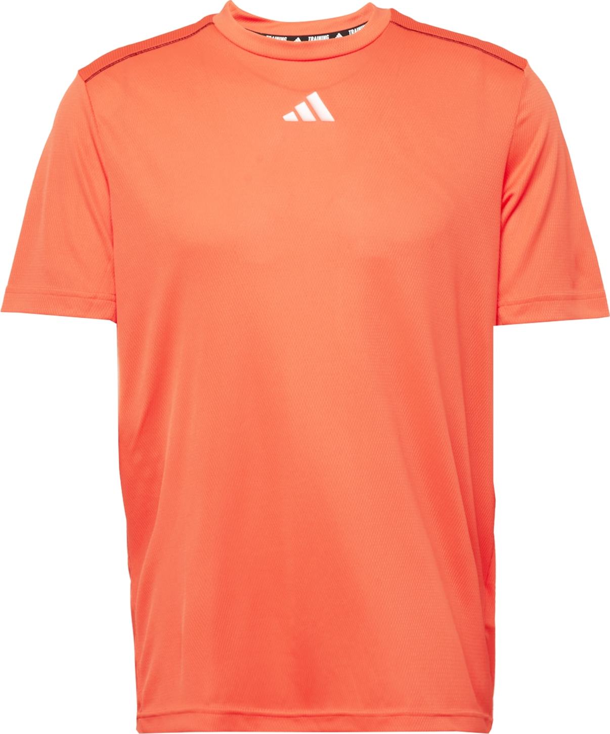 ADIDAS PERFORMANCE Funkční tričko oranžová / černá / bílá