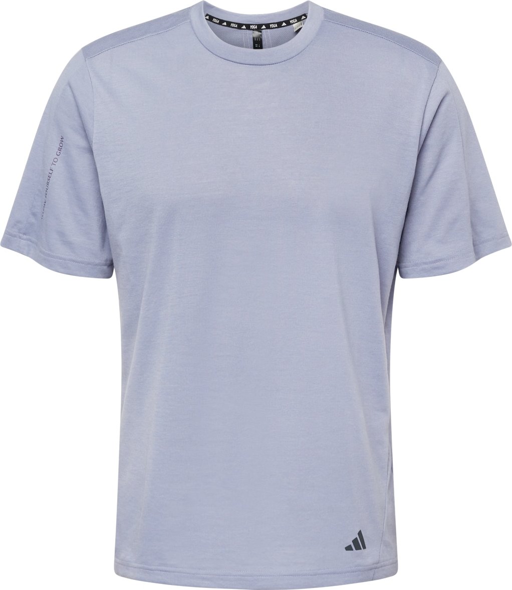ADIDAS PERFORMANCE Funkční tričko pastelová modrá / fialová / černá