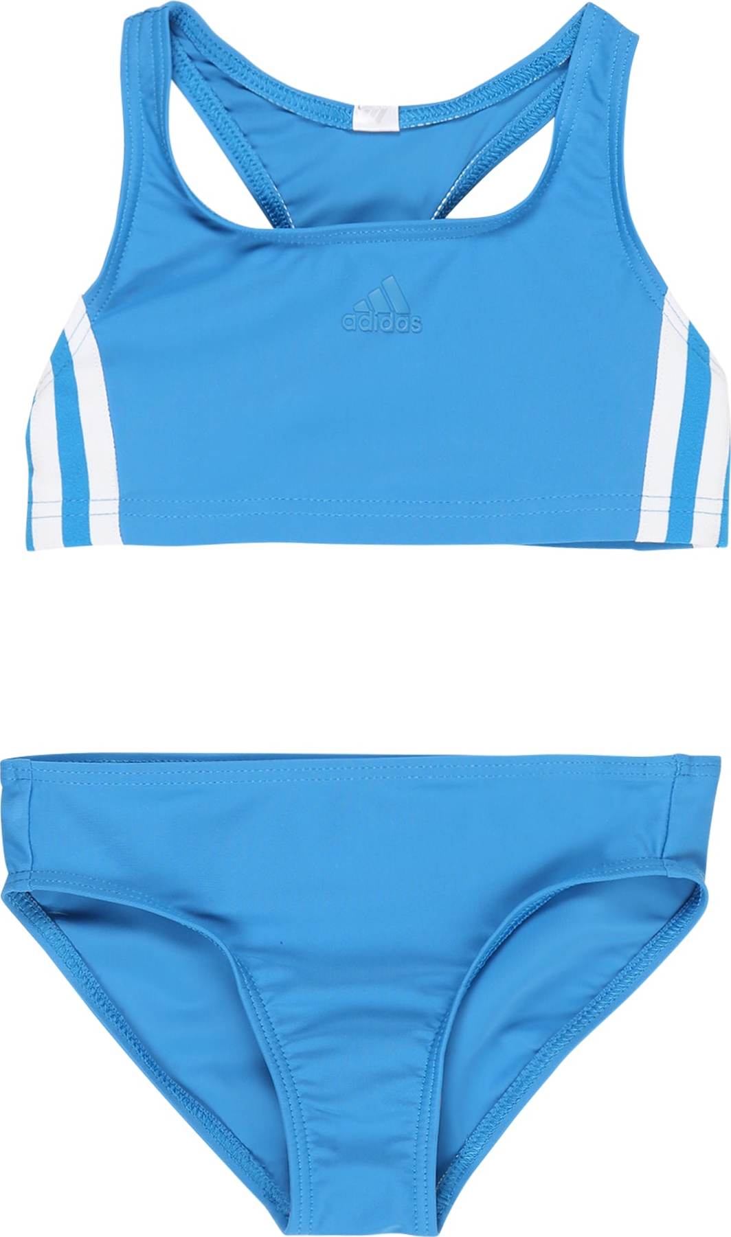 ADIDAS PERFORMANCE Sportovní plavky světlemodrá / bílá