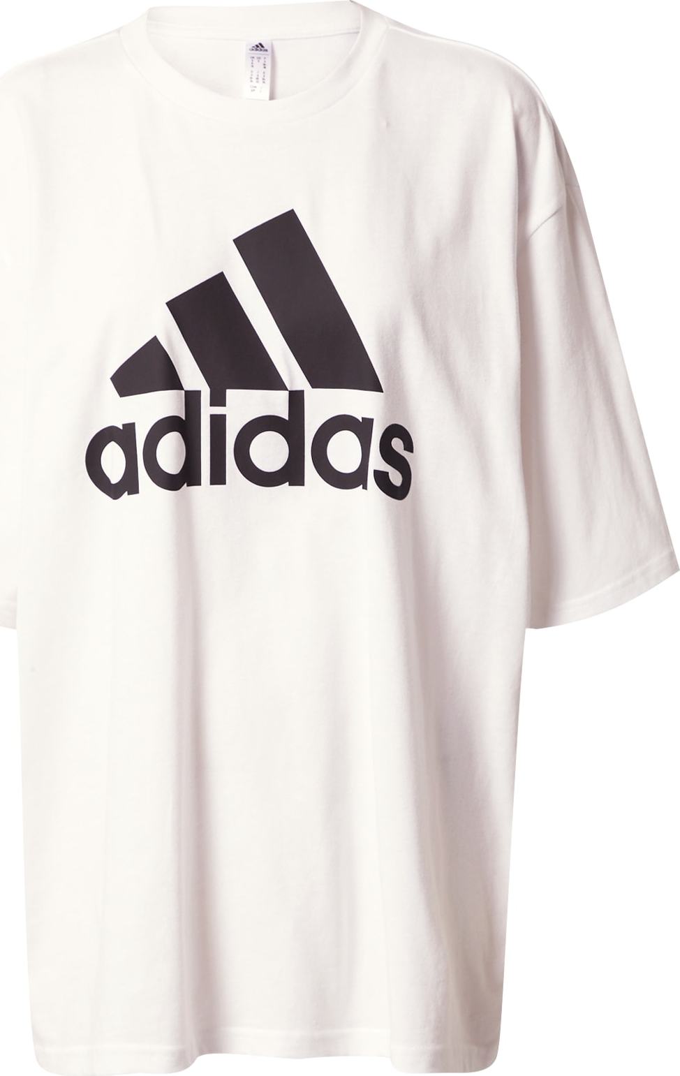 ADIDAS SPORTSWEAR Funkční tričko černá / bílá