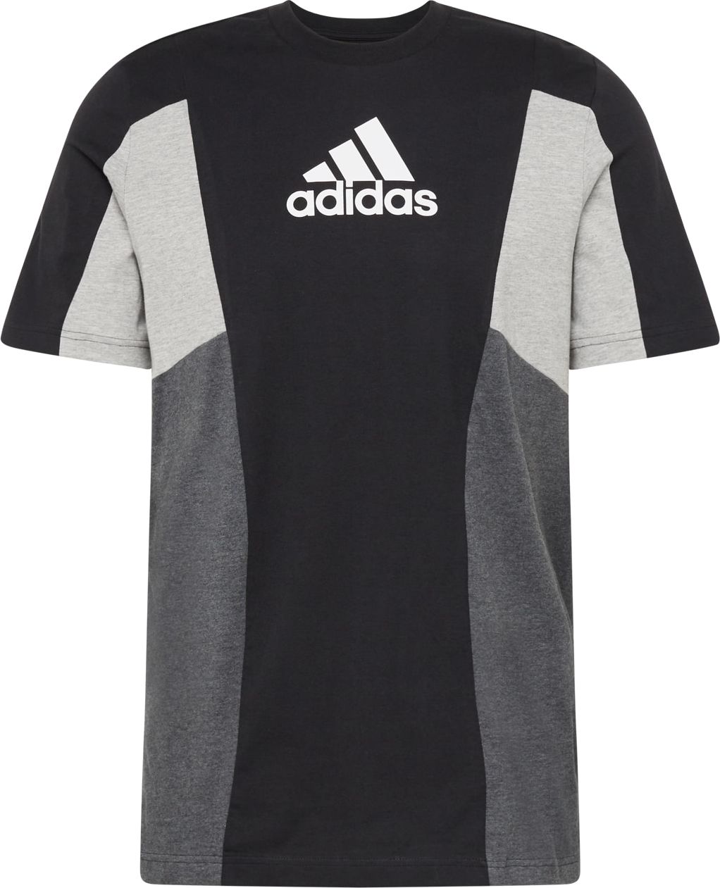 ADIDAS SPORTSWEAR Funkční tričko tmavě šedá / šedý melír / černá / bílá