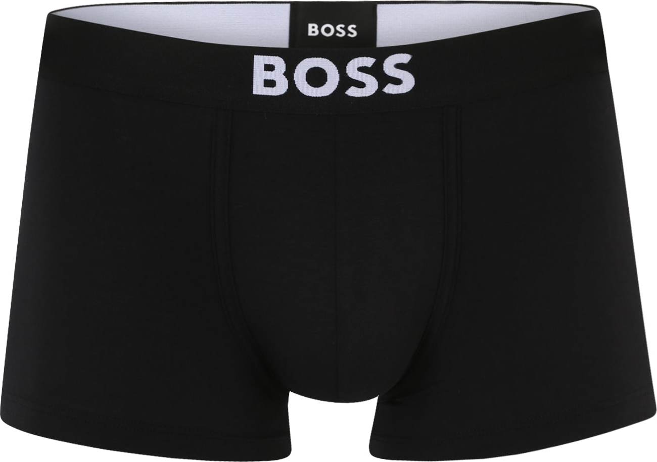 BOSS Black Boxerky světlemodrá / černá