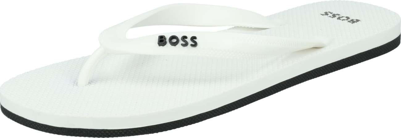 BOSS Black Žabky 'Tracy' černá / bílá