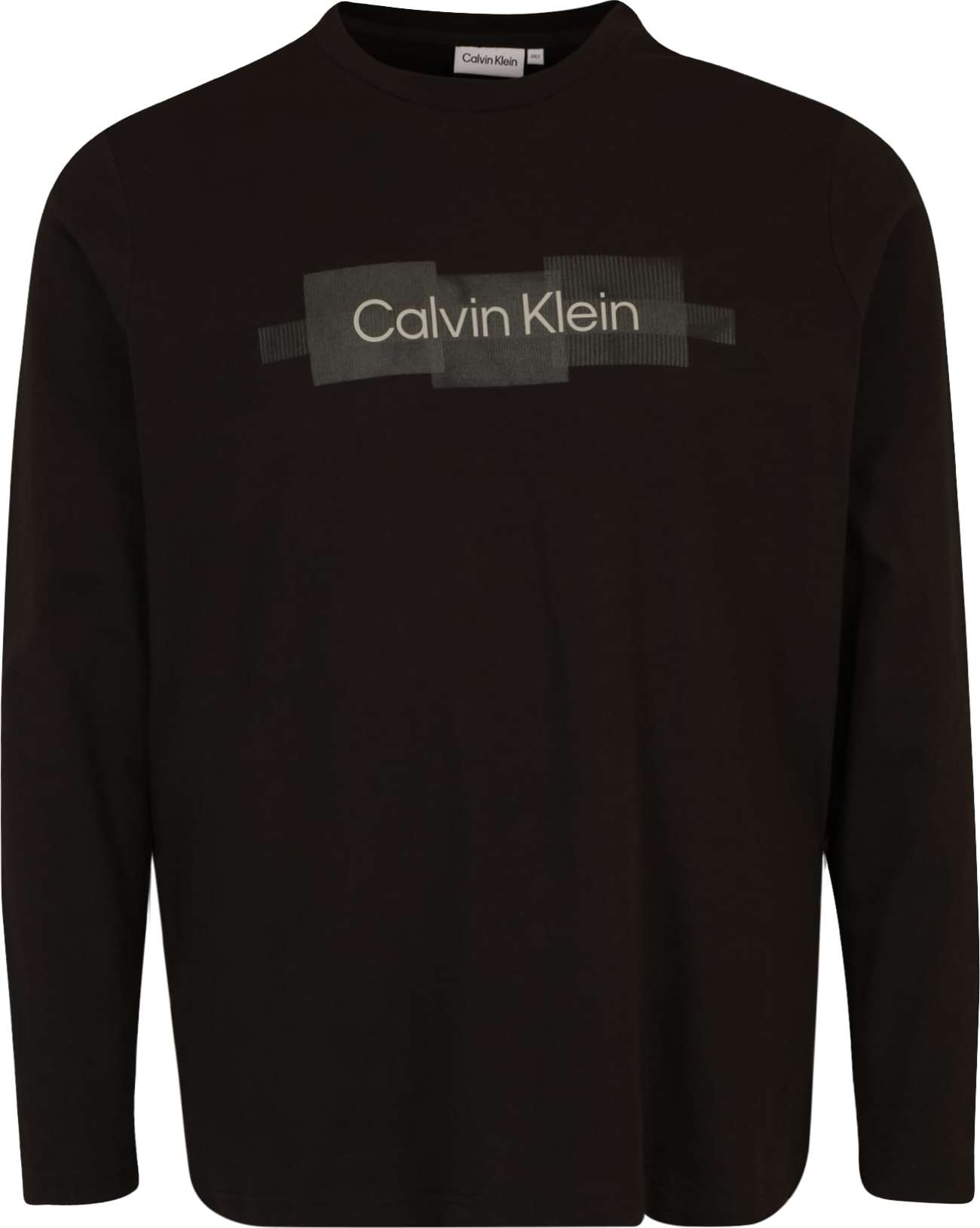 Calvin Klein Big & Tall Tričko krémová / režná / černá