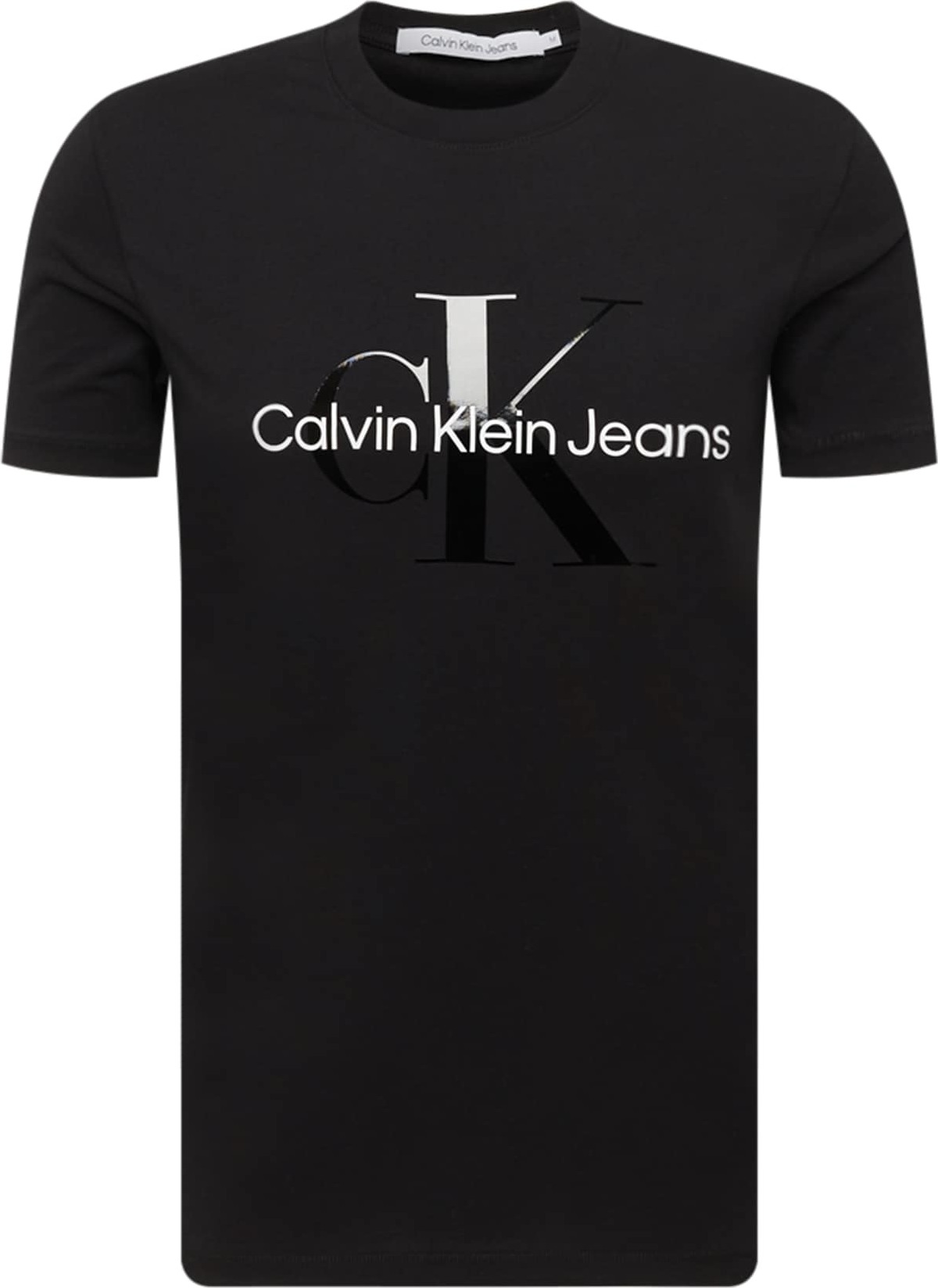 Calvin Klein Jeans Tričko černá / offwhite