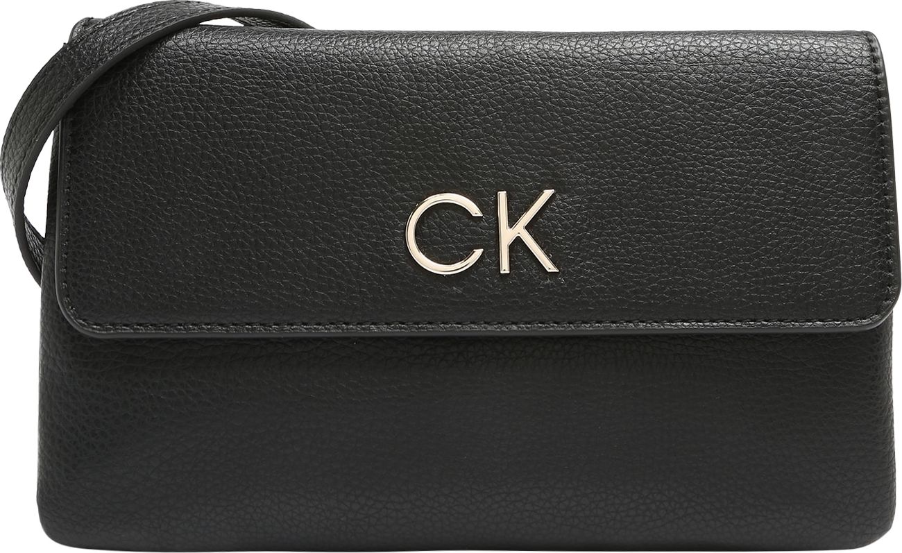 Calvin Klein Taška přes rameno zlatá / černá