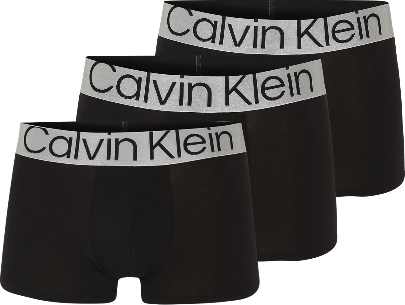 Calvin Klein Underwear Boxerky šedá / černá