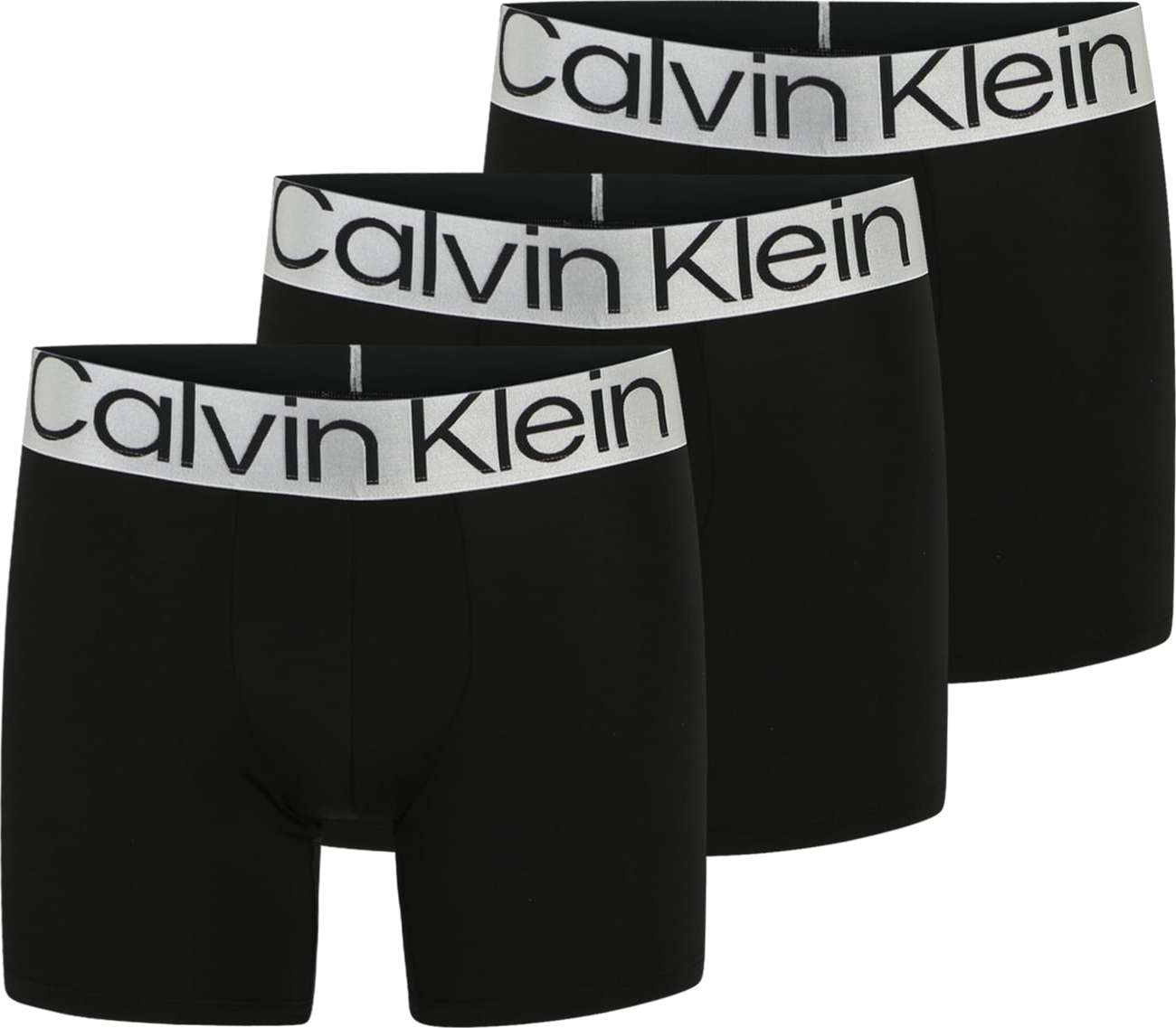 Calvin Klein Underwear Boxerky světle šedá / černá